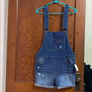 Charolette Russe Overall Shorts